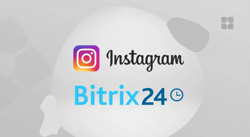 Portada del artículo sobre la integración entre Bitrix24 e Instagram