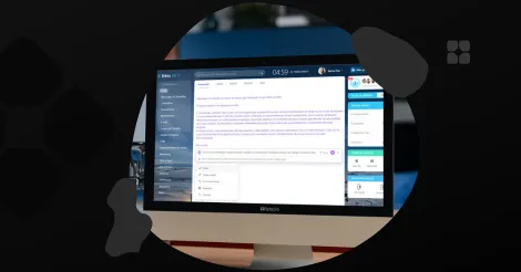 Титульная страница статьи о Bitrix24 Вега с CoPilot