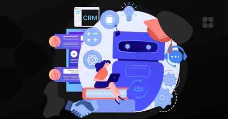Титульная страница статьи о ChatGPT и CRM.