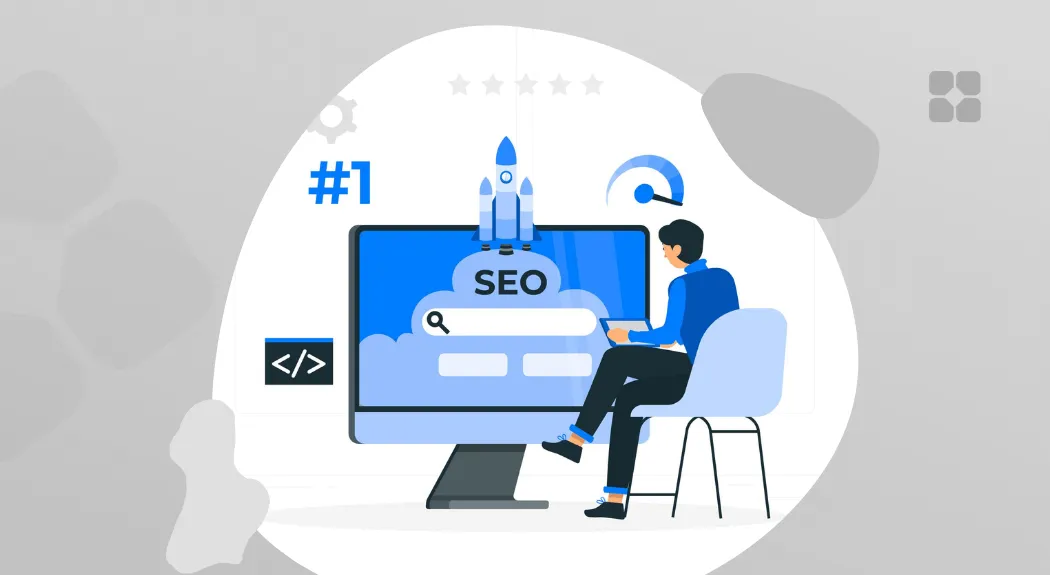 Титульная страница статьи о распространенных ошибках в SEO