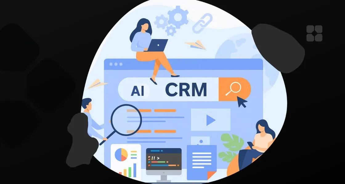 Титульная страница статьи об интеграции n8n. Kommo CRM и ByteGPT