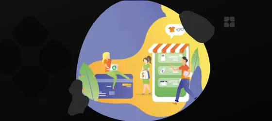 Титульная страница статьи о том, что такое Shopify.