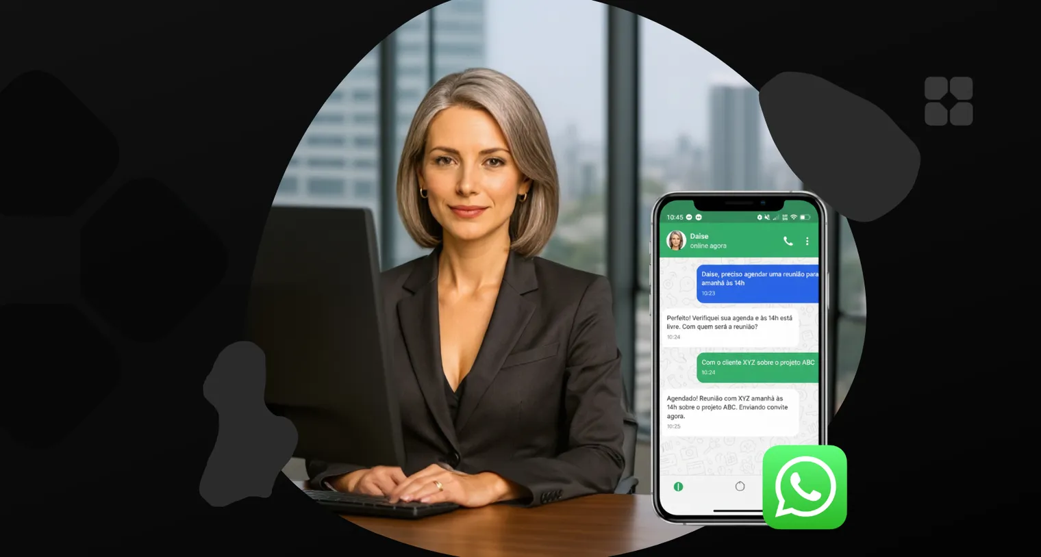 Представленный компанией Daise ИИ-помощник для руководителей в WhatsApp.