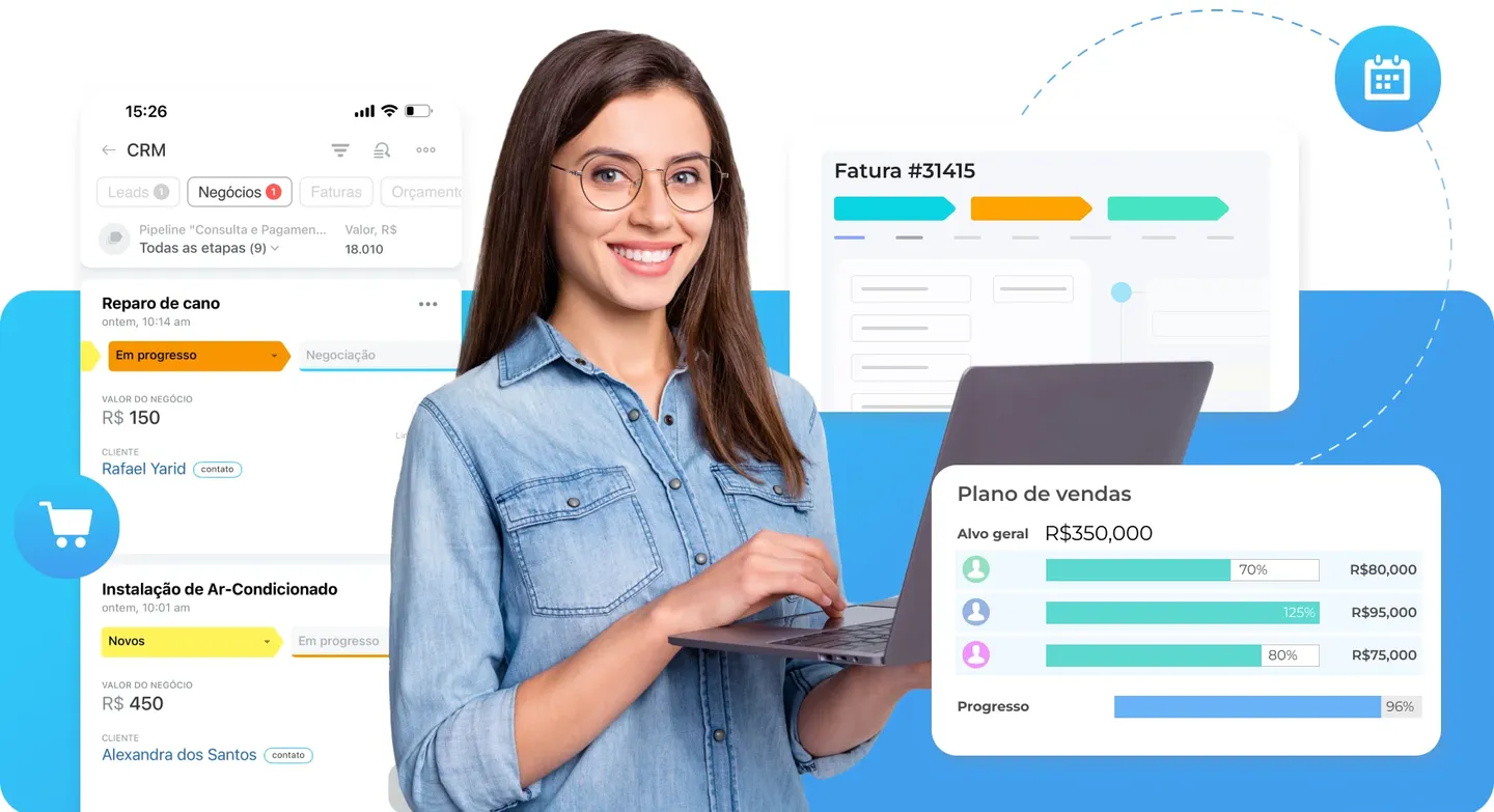 Embudo de ventas y facturación en el CRM. Bitrix24