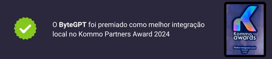 ByteGPT: Better Integration in Kommo Partners Award