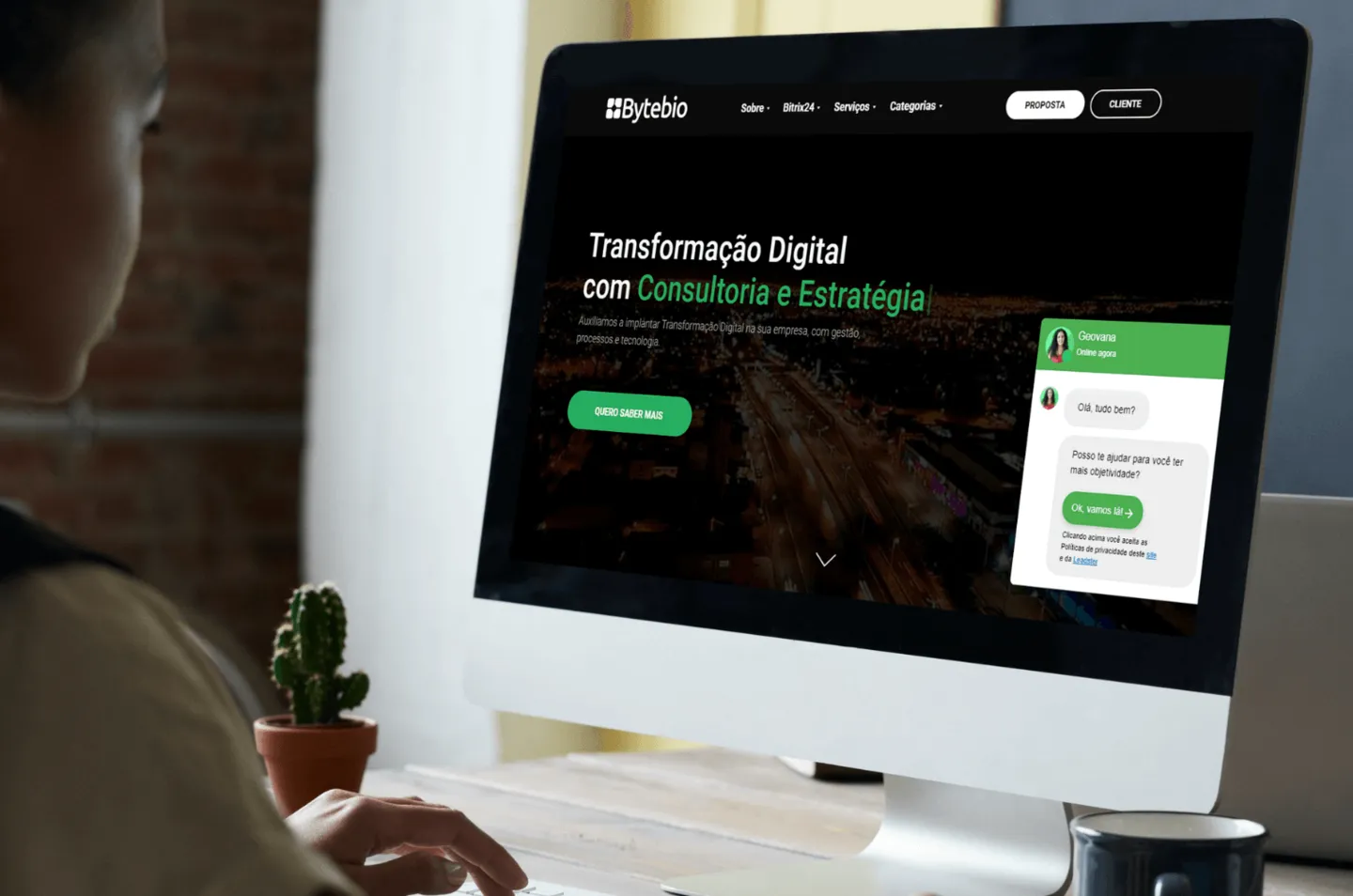 Chatbot com Bitrix24 | Bytebio