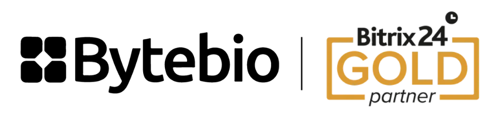 Logotipo Bytebio Socio de Bitrix24 en Brasil