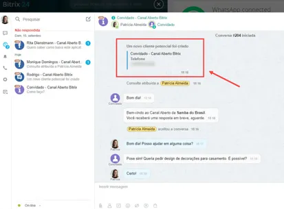 Integración de WhatsApp y Bitrix24 | Bytebio